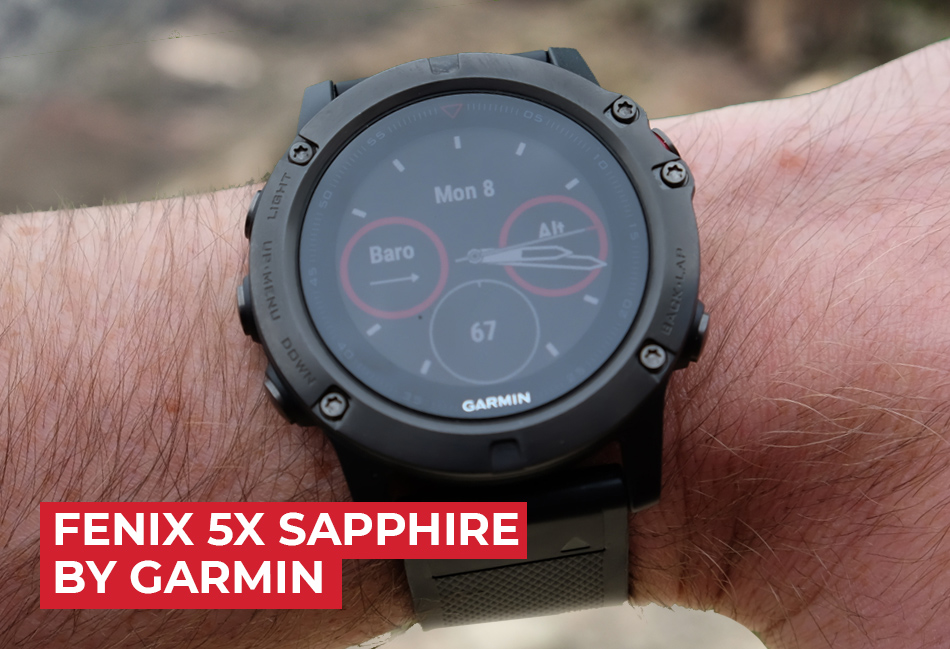Fenix 5X Sapphire GPS watch