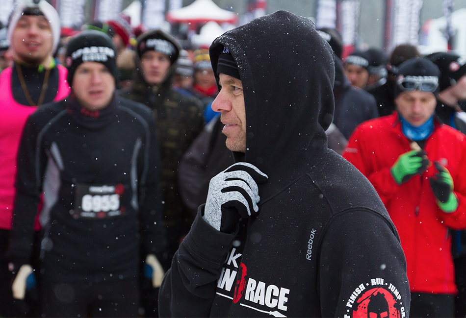 Spartan Race during winter