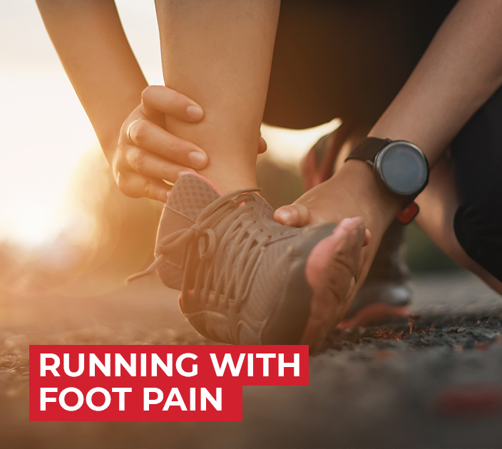Runner With Foot Pain 